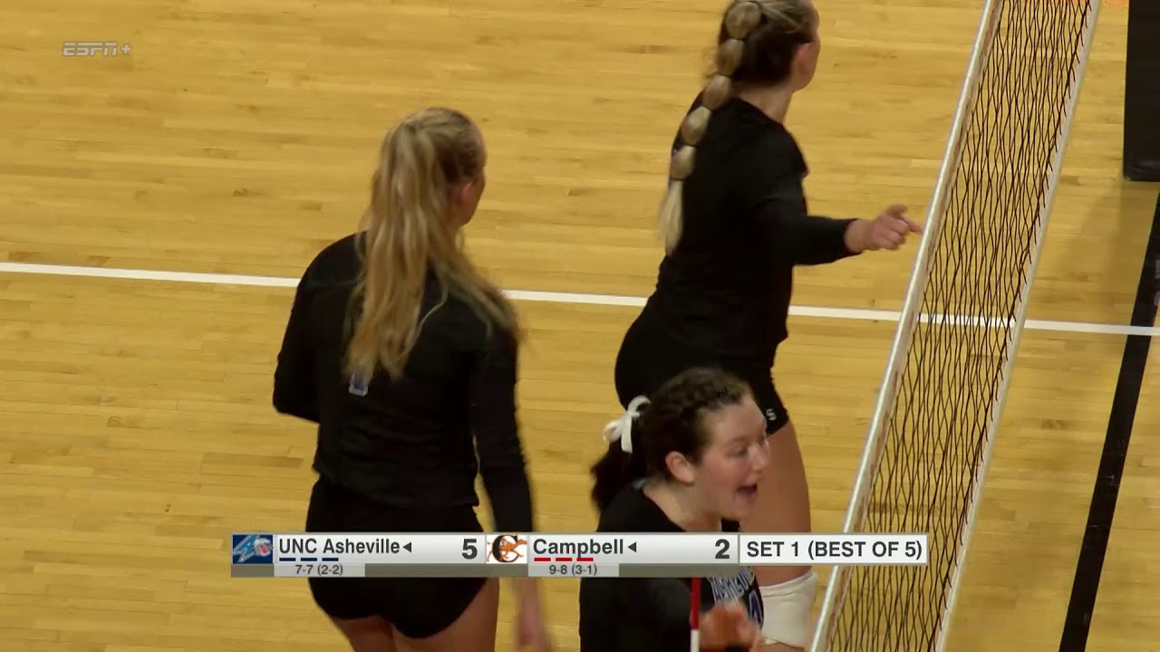 Campbell Volleyball vs UNCA Full Broadcast YouTube