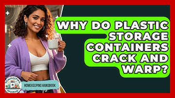Why Do Plastic Storage Containers Crack And Warp? - Homekeeping Handbook