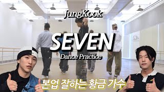 [CHOREOGRAPHY] 정국 (JungKook) 'Seven (feat. Latto)’ Dance Practice | Reaction Korean |ENG,SPA,POR,JPN