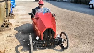 Road Trip To Weigh 'The Mott' Wooden Pedal Car