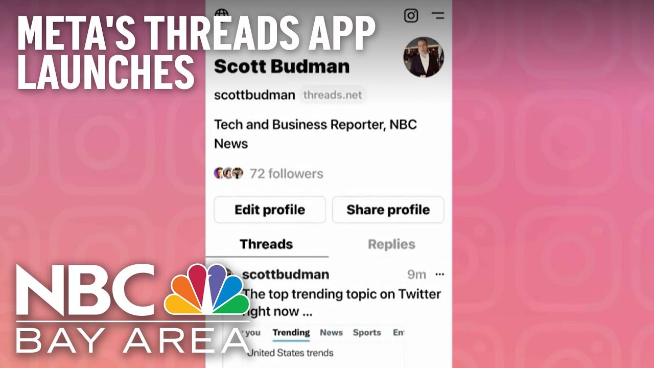 Meta Stock Gains On Successful Threads Launch As Twitter Struggles