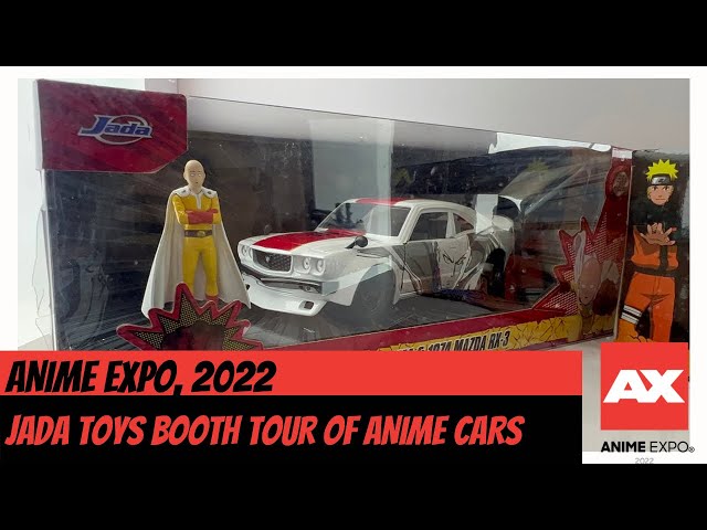 Anime Expo (AX) 2022 - Jada Toys Reveals & Booth Tour Robotech Naruto One  Punch Man Hello Kitty 