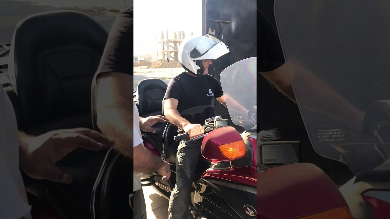 A motorcycle with reverse gear! - YouTube