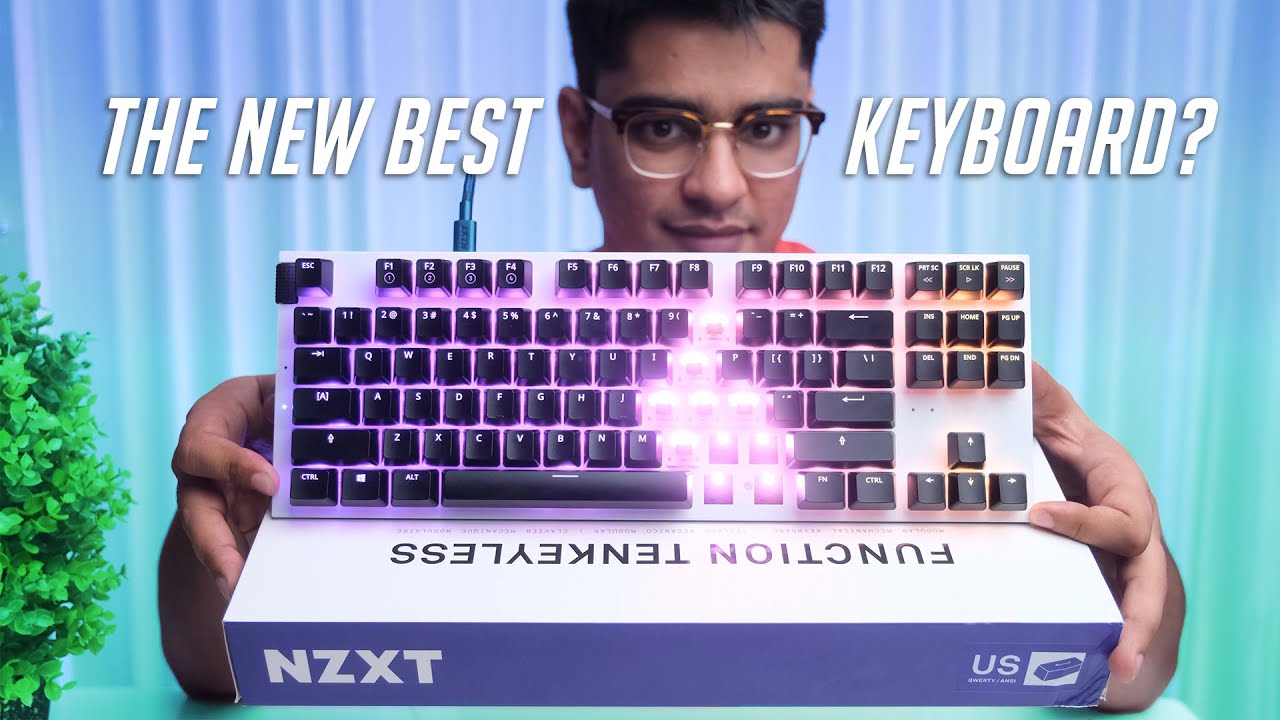 The New Best Keyboard is by... NZXT?!? Function TenKeyLess Modular Keyboard Review & Unboxing!