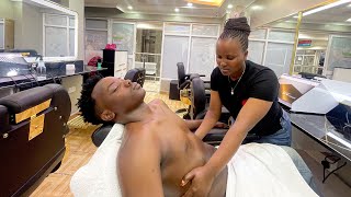 ASMR: Cooling Sweet Pressure on Your Stomach = Instant Stress Melt (10 Yrs Experience)