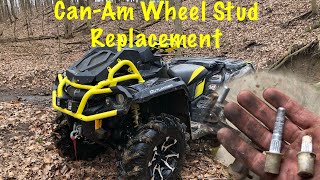 Can-Am Replacement Of Wheel Studs