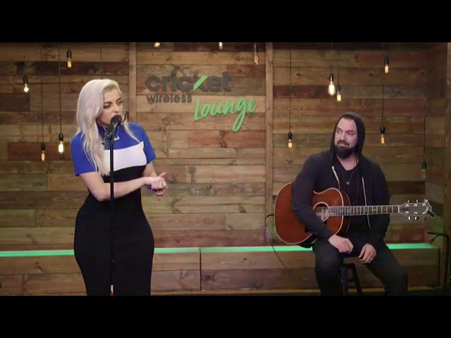 Bebe Rexha - Meant To Be (Acoustic at Cricket Wireless Lounge)