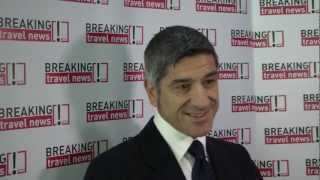 George Kyriacou, Regional Manager UK & Ireland, Eleganzia Hotels & Spa @ WTM 2012
