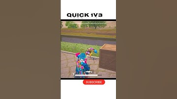 Titan vs Trio – 1v3 Clutch! 💥😱😱#bgmi #shortsfeed #pubgmobile #pubg