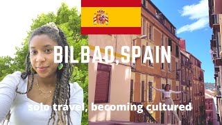 BILBAO TRAVEL VLOG: solo travel for the day| I don't understand art