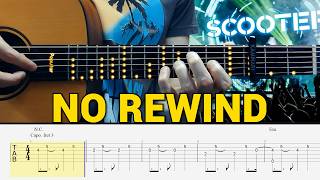 Scooter - No Rewind. Acoustic Guitar