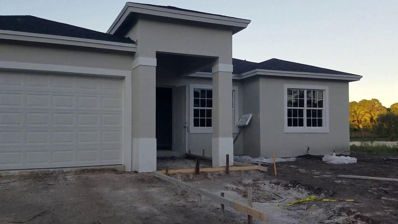 Loxahatchee Florida New Construction 4 Bedroom Home YouTube
