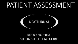 3. Patient Assessment | Scotlens | Nocturnal Fitting Guide