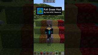 Full Grass Mod MCPE #minecraft #minecraftpe #mcpeaddons #minecraftpemods #mcpe #minecraftpeaddons