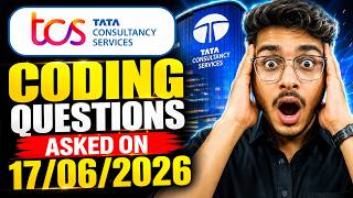 TCS Free NQT 17th June Coding Questions asked | TCS NQT Latest Coding Questions Reverse A Given Array Tcs Nqt 2024 Preparation Java Hindi