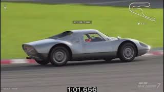 Porsche Carrera GTS 904 1964 , 1:01.656 , sport soft tires. screenshot 2