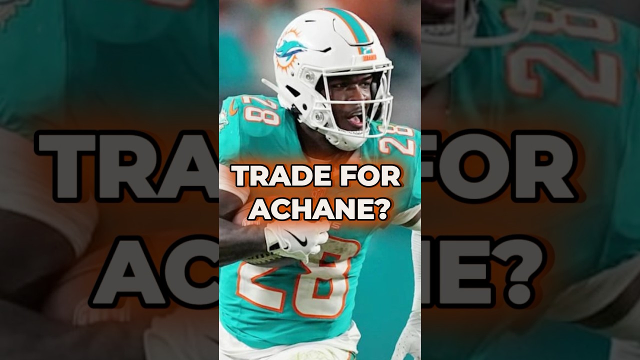 Bears Trading For Dolphins De’Von Achane After Hiring His RB Coach? 
