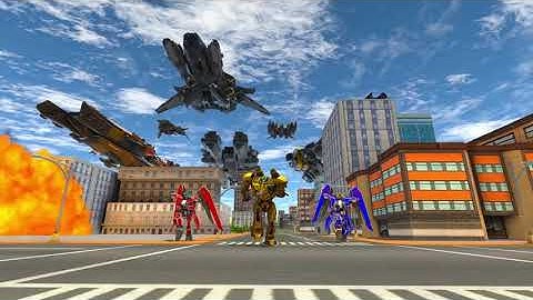 Horse Robot Car Transform Game