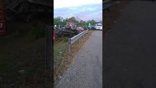 accidente carretera Romana San Pedro de Macorís Macorís próximo al peñón