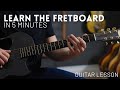 Guitar Lesson: Learn the fretboard in 5 minutes