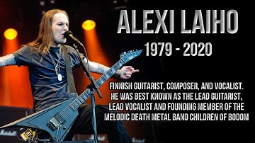 Alexi Laiho - One of the best Metal guitarist ever! Tribute to Alexi Laiho RIP