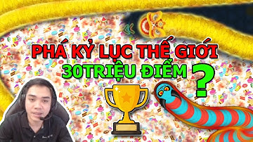 Trực Tiếp | Kẹo Ngọt phá kỷ lục game WORMATE đạt 30 triệu điểm | RẮN SĂN MỒI