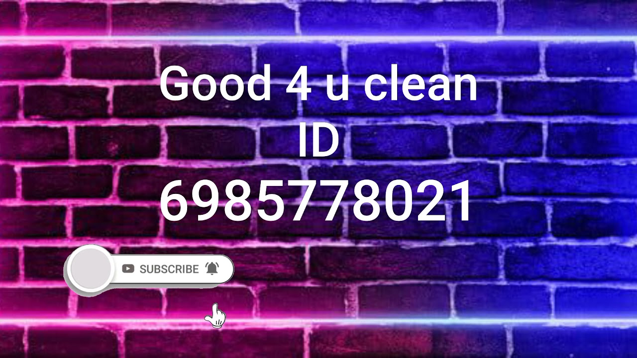 Good 4 u roblox ID LITplayz radio codes YouTube