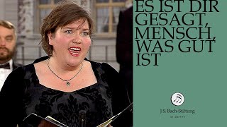 J.S. Bach  Cantata BWV 45 'Es ist dir gesagt, Mensch, was gut ist' (J.S. Bach Foundation)