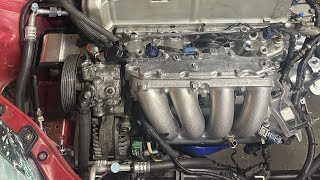 How To Install A/C In A K Swap Civic Ek 9600 Using The Hybrid Racing Kit