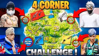 The 4 CORNER CHALLENGE in Free Fire!