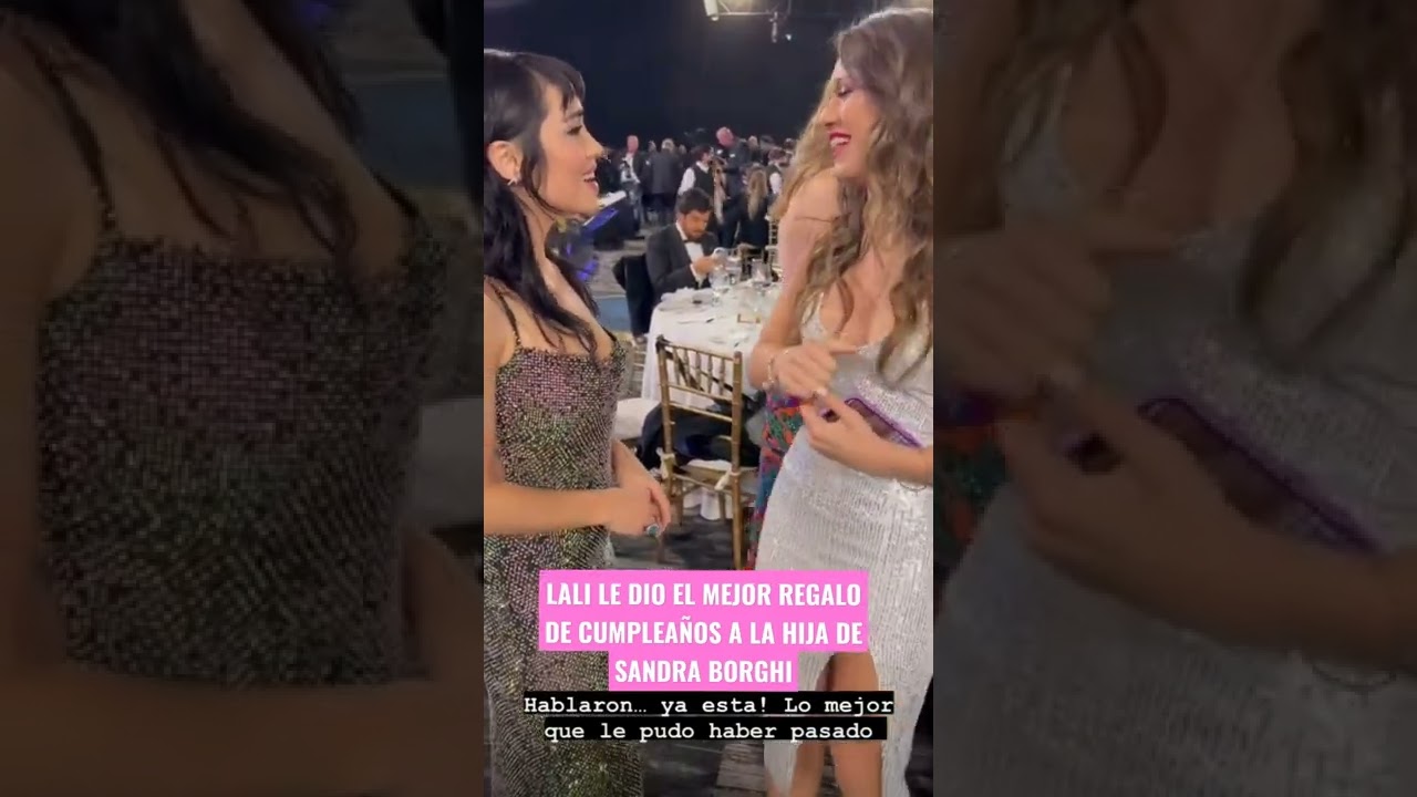 Lali Esposito le dio el mejor regalo de cumpleaños a la hija de Sandra Borg...