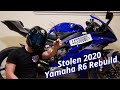 Buying a STOLEN 2020 Yamaha R6 From Auction | Stolen R6 Rebuild Part 1