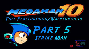 Mega Man 10 (Wii) Full Playthrough/Walkthrough Part 5: Strike Man