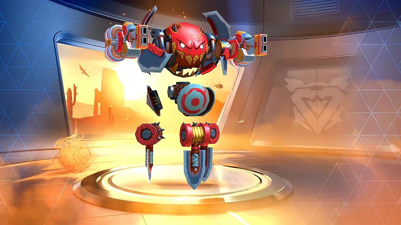 Surge with Gauss Rifle 10 CPC Gameplay Mech Arena YouTube