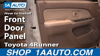 In this video, 1a auto shows you how to remove or replace the interior
door panel trim on your vehicle. need for a number of dif...