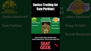 Famous Sonics trading for Sam Perkins! #Sonics #NBA Net Worth