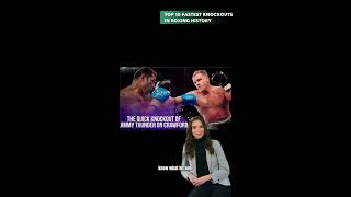 TOP 10 FASTEST KNOCKOUTS IN BOXING HISTORY TOP 10 FASTEST KNOCKOUTS IN BOXING HISTORY