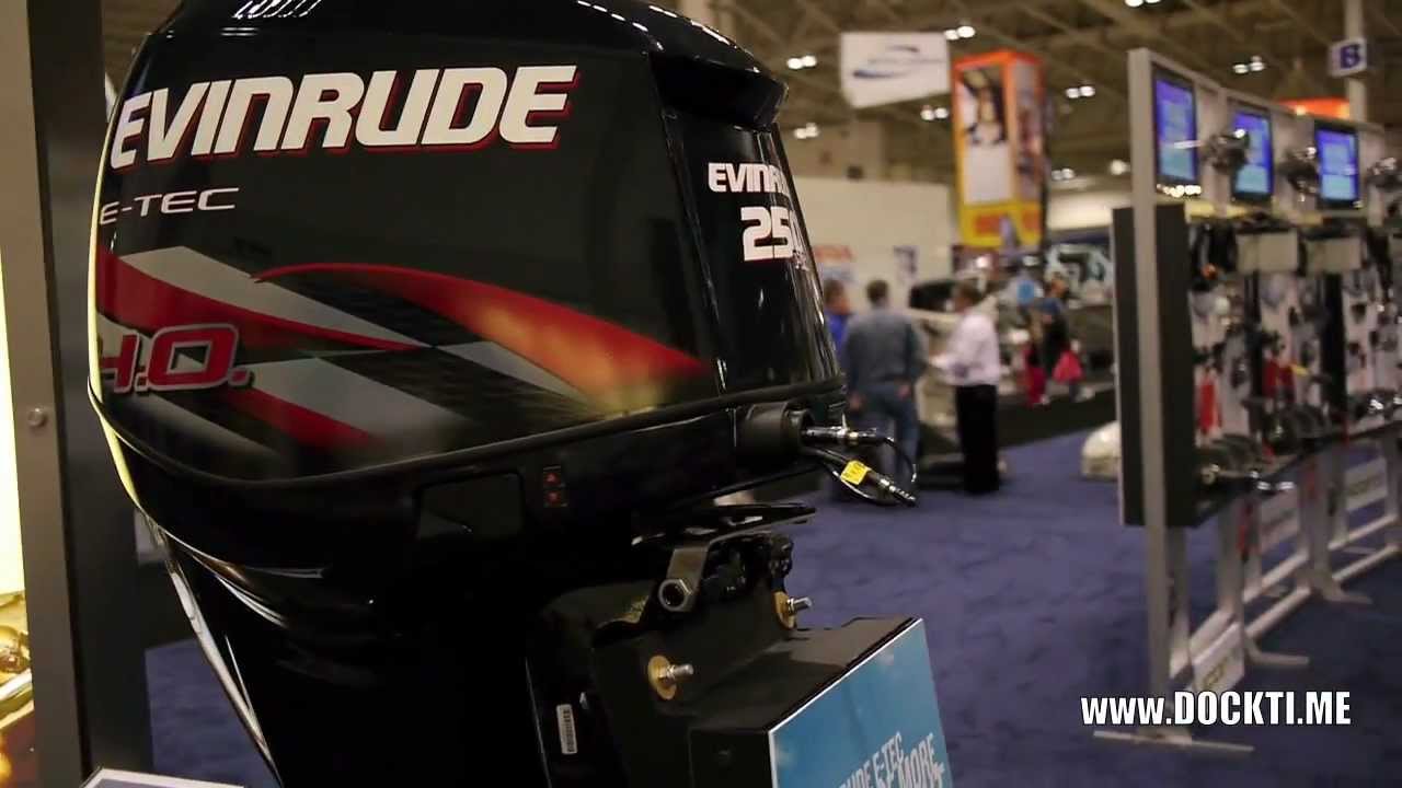 2012 Evinrude Outboards at the Toronto Boat Show YouTube
