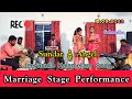 Sundar  angel  marriage stage performance   live show  vivek spiky media