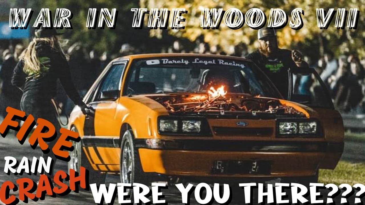 Wildest No Prep Race EVER! WAR IN THE WOODS VII Brown County Dragway