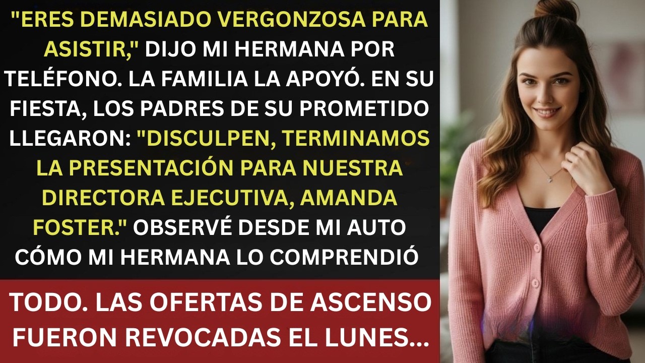 Compromiso De Mi Hermana: Me Desinvitó—Sus Suegros Trabajan En Mi Empresa---historiadevenganza