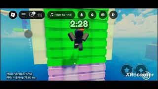 Beating the Randomly Generated obby in Platformer Test (reup)