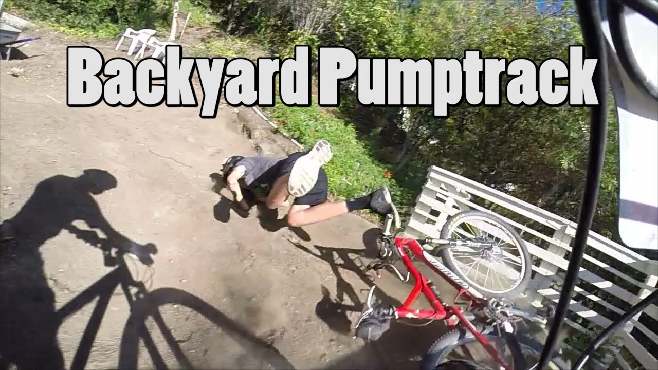 Backyard Pumptrack Session Filmed with GoPro Hero 3+ Black Edition
