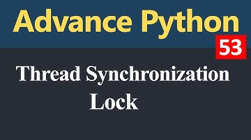 Thread Synchronization Lock in Python (Hindi)