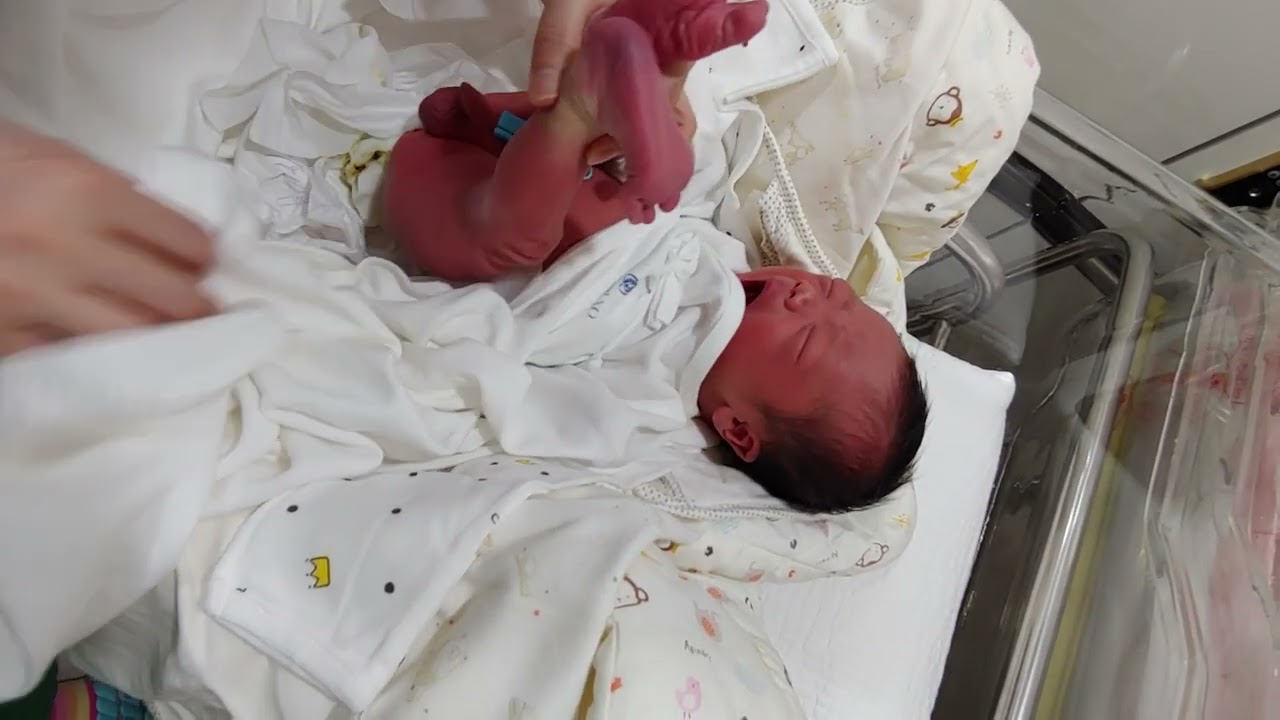 20200410 생후2일째 행복이/신생아실 졸업영상