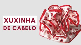 Com fazer XUXINHA / SCRUNCHIES com viés - Passo a Passo