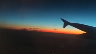 Краски неба - из окна самолета | Beautiful sky from plane