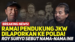 Download Lagu 🔴LIVE! BREAKING NEWS! RAMAI PENDUKUNG JKW DILAPORKAN KE POLDA! ROY SURYO SEBUT NAMA-NAMA INI! MP3