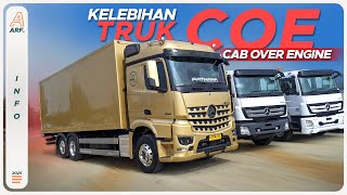 Kelebihan Truk Dengan Kabin COE (Cab Over Engine)