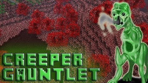 Minecraft Mod Showcase : CREEPER GAUNTLET !